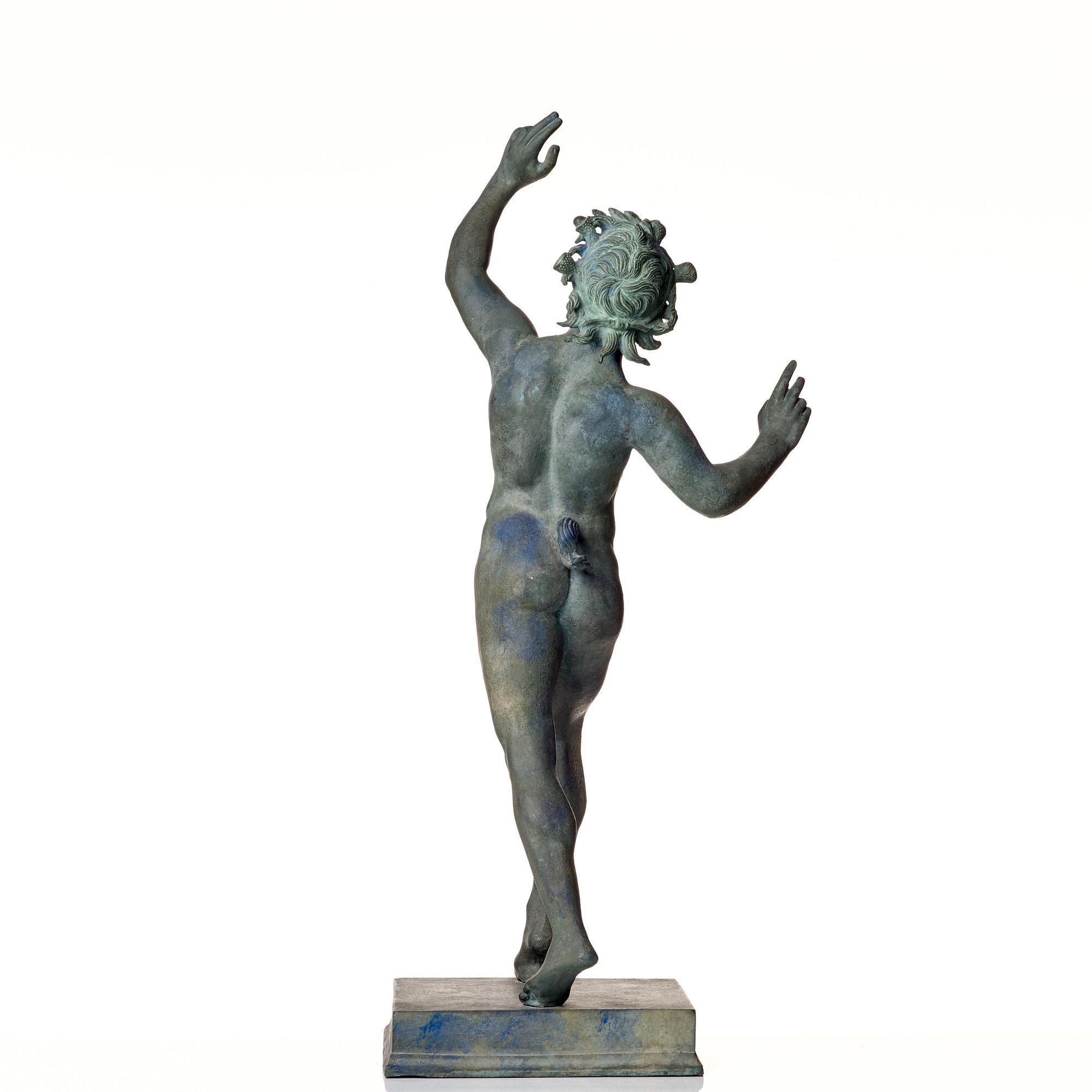 "The Dancing Faun of Pompeii".