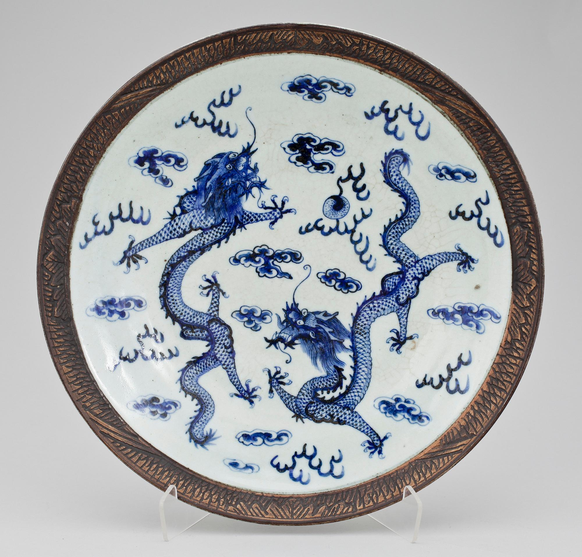 FAT, porslin, Kina tidigt 1900-tal.