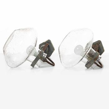 A pair of wall lamps, Swedish Modern, ASEA, mid-20th century.