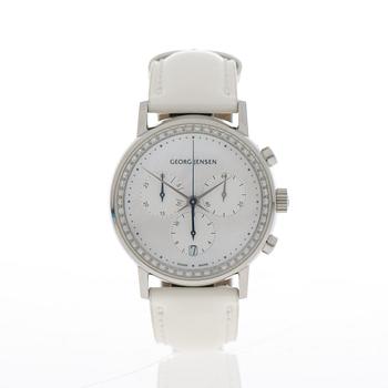 GEORG JENSEN, design Henning Koppel, wrist watch, 38 mm.