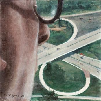 458. Ola Billgren, "Vittnet, Rondellen" (The witness, the roundabout).