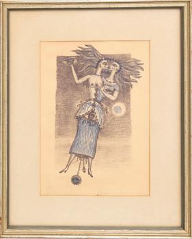 Max Walter Svanberg, lithographs/offset 3 pcs some signed and dated.