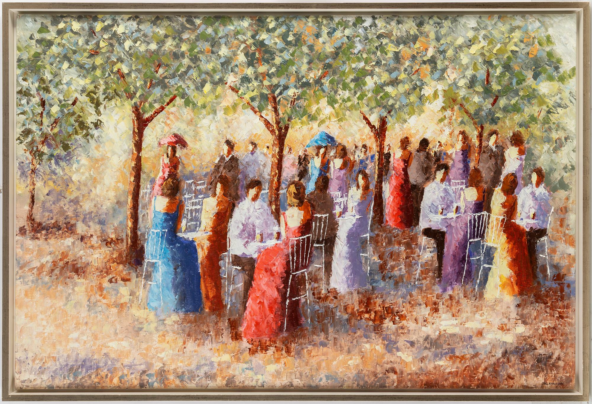 BENGT GÖRAN KARLSSON, oil on canvas, signed.