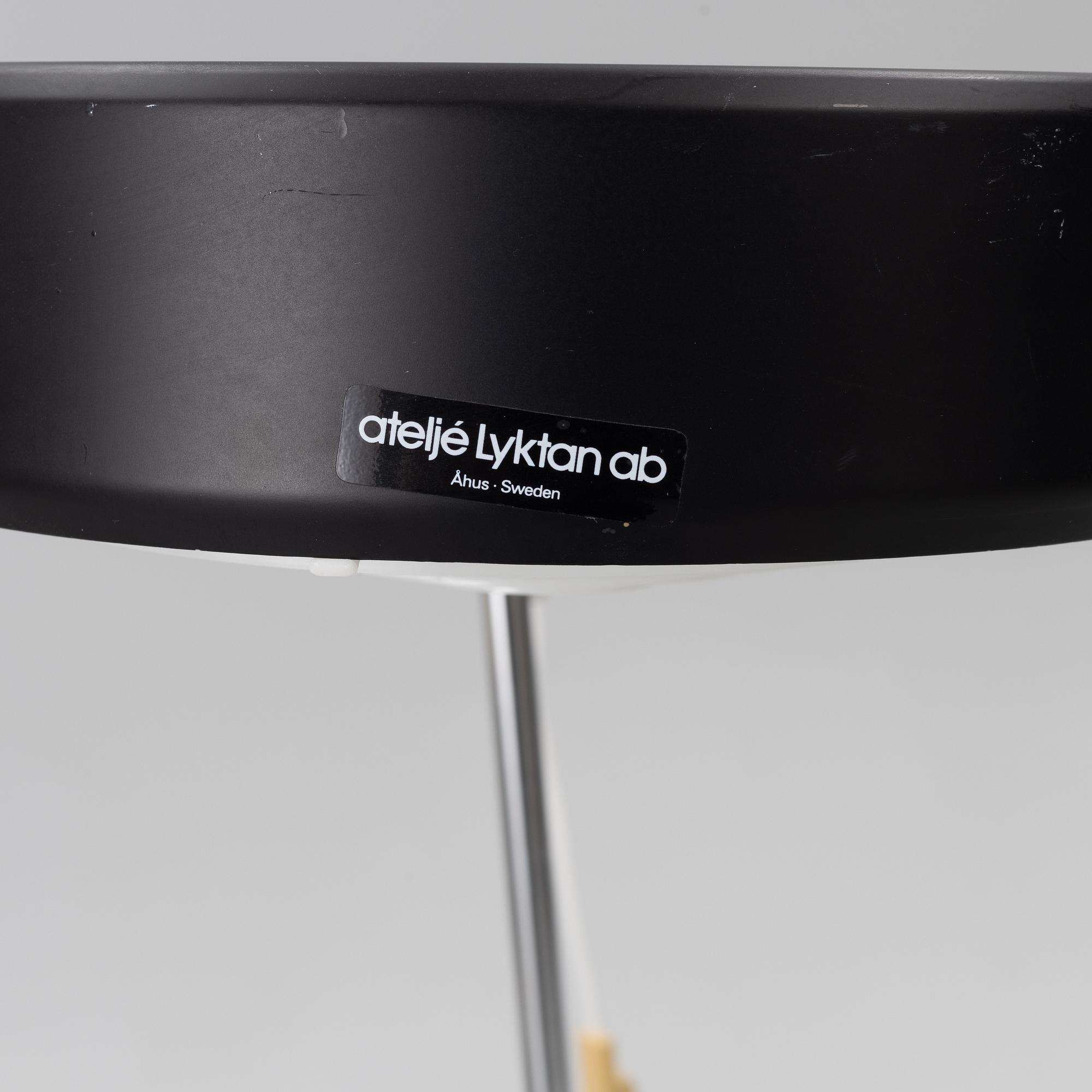 Anders Pehrson, floor lamp, model 591, "Simris/Olympia", Ateljé Lyktan, Åhus.