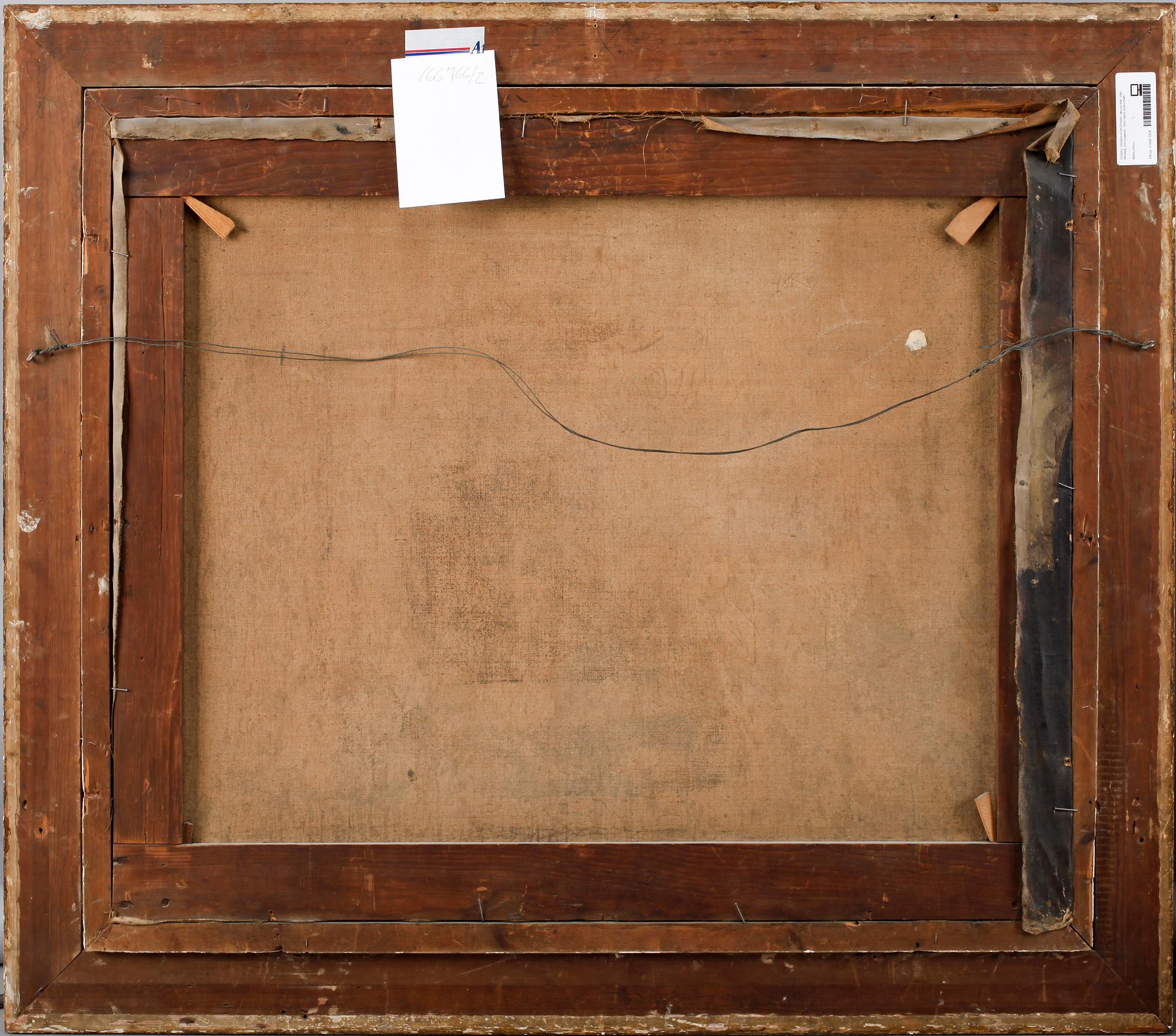 OKÄND KONSTNÄR, olja på duk, sign Mitchell, trol England, 1800-talets andra hälft.
