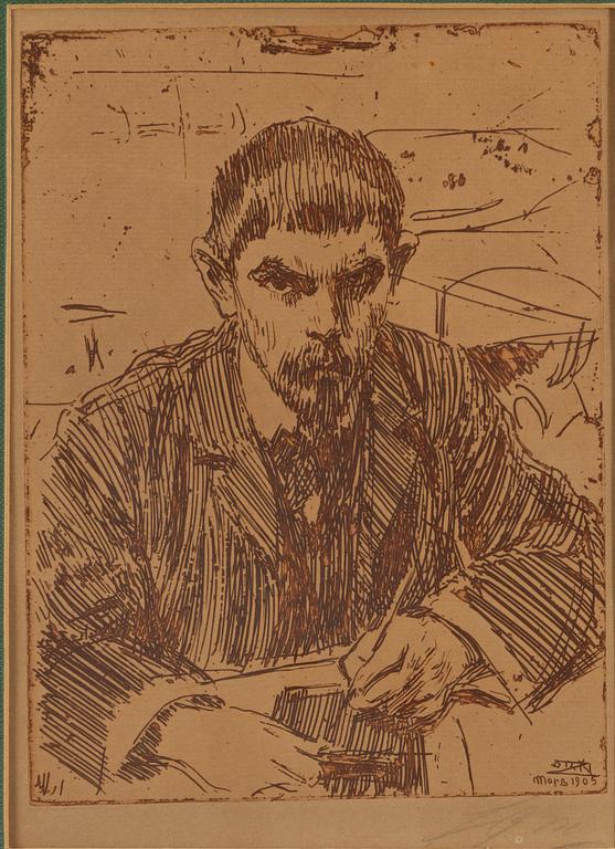 Anders Zorn, "Albert Engström".