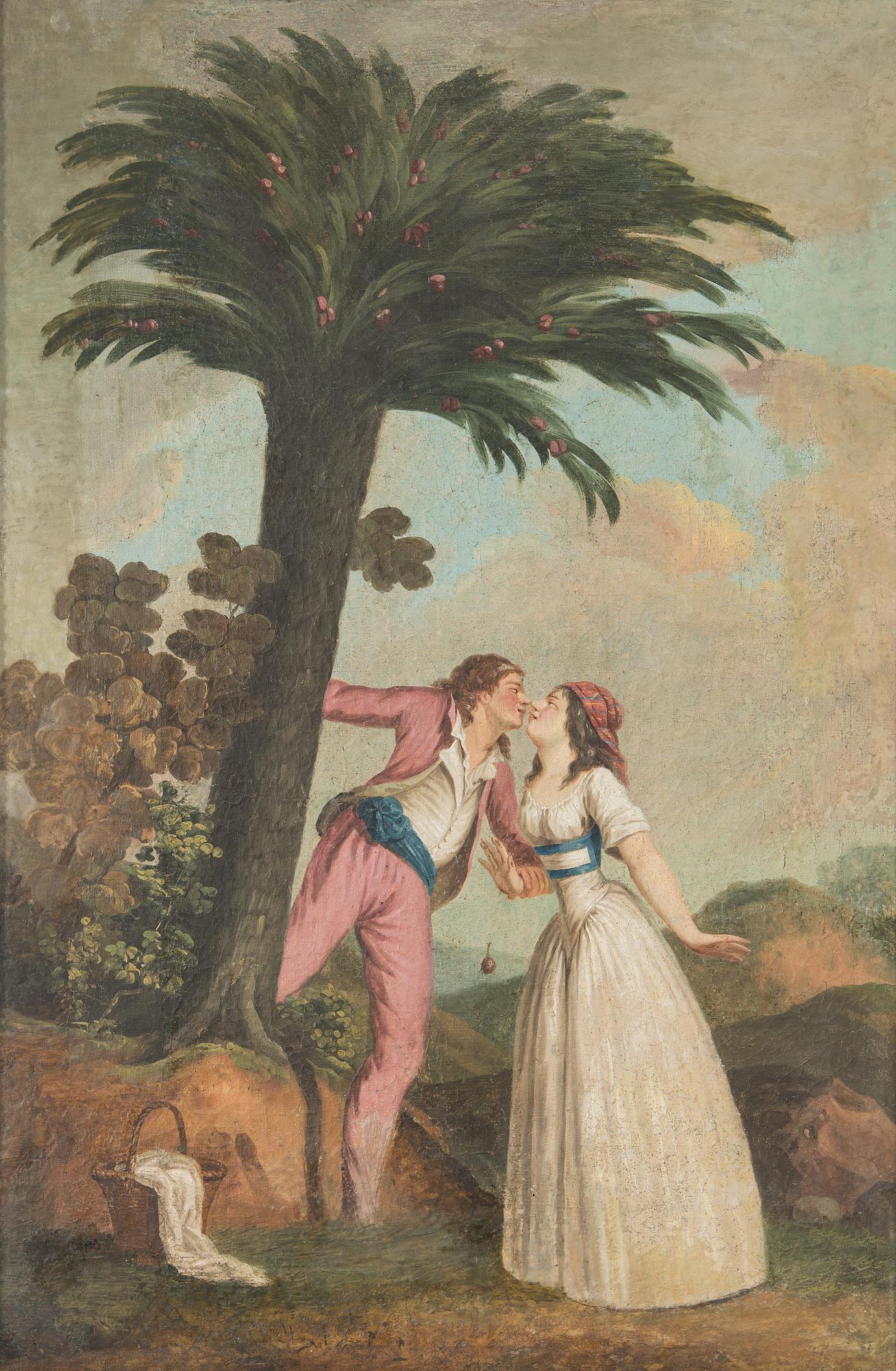 Seinäpaneeli, Ranska, noin 1800-luku.