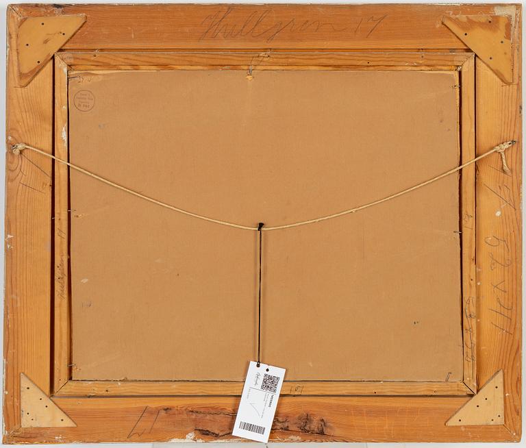 Oscar Hullgren, olja på duk, signerad.