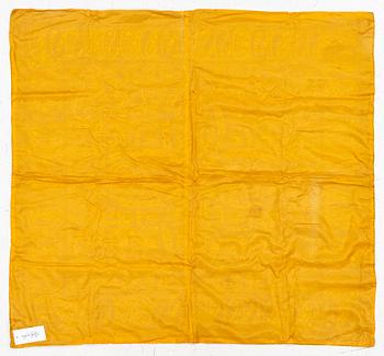 A silk an metal Shawl, c. 124 x 117 cm, Turkey, first half of the 20th century.