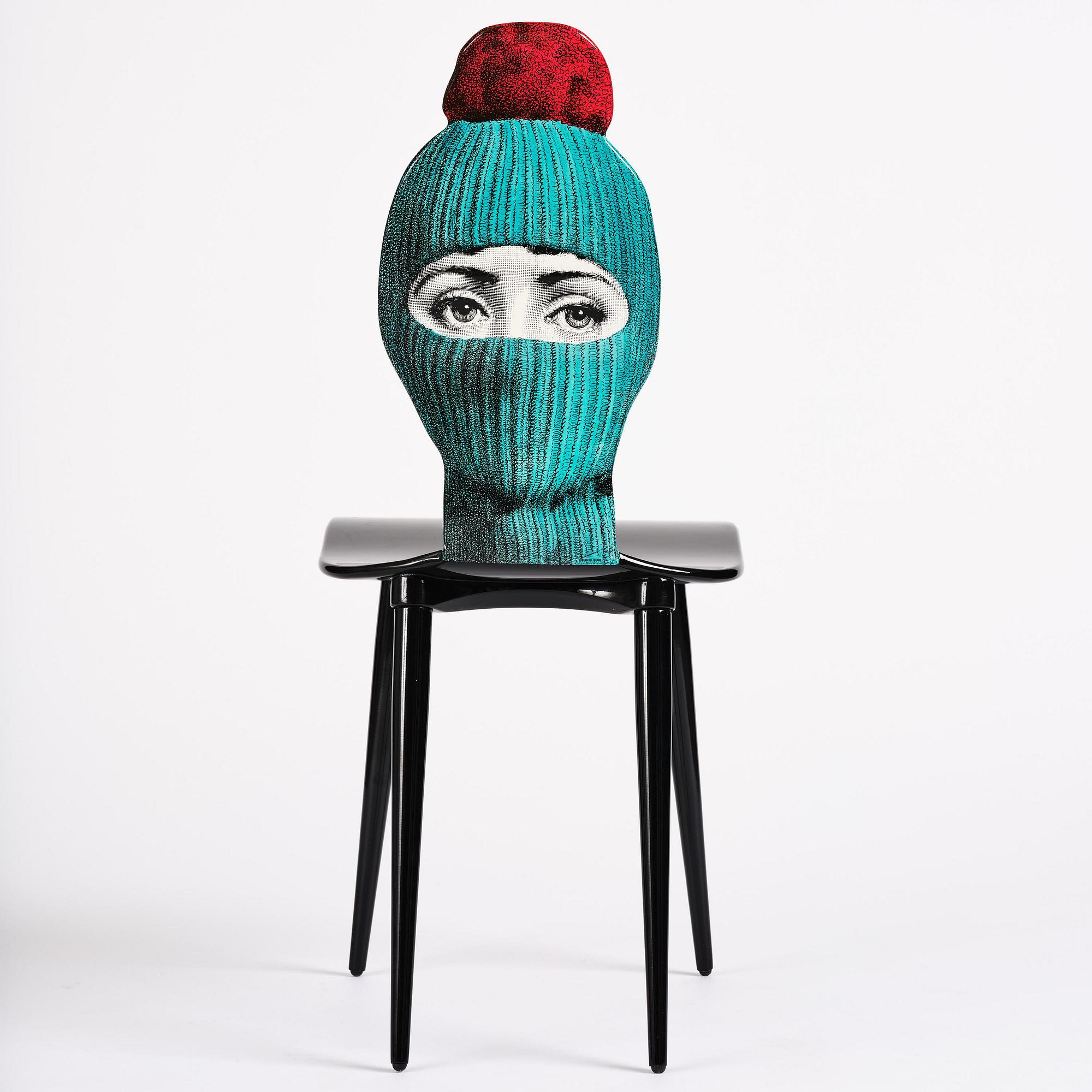 Piero Fornasetti, & Anne Lux, a "Lux Gstaad" chair, Fornasetti, Milan, 2018.