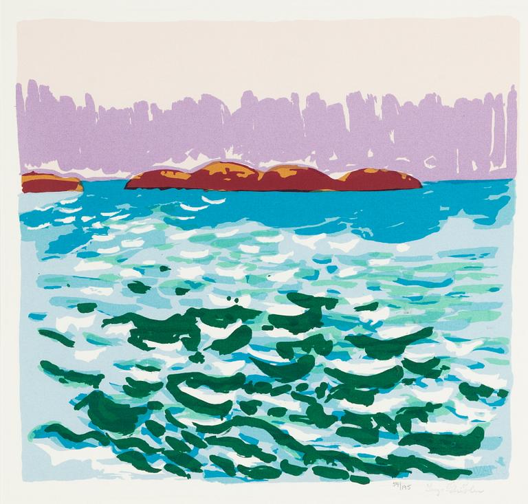 Inge Schiöler, "Kosterfjorden".
