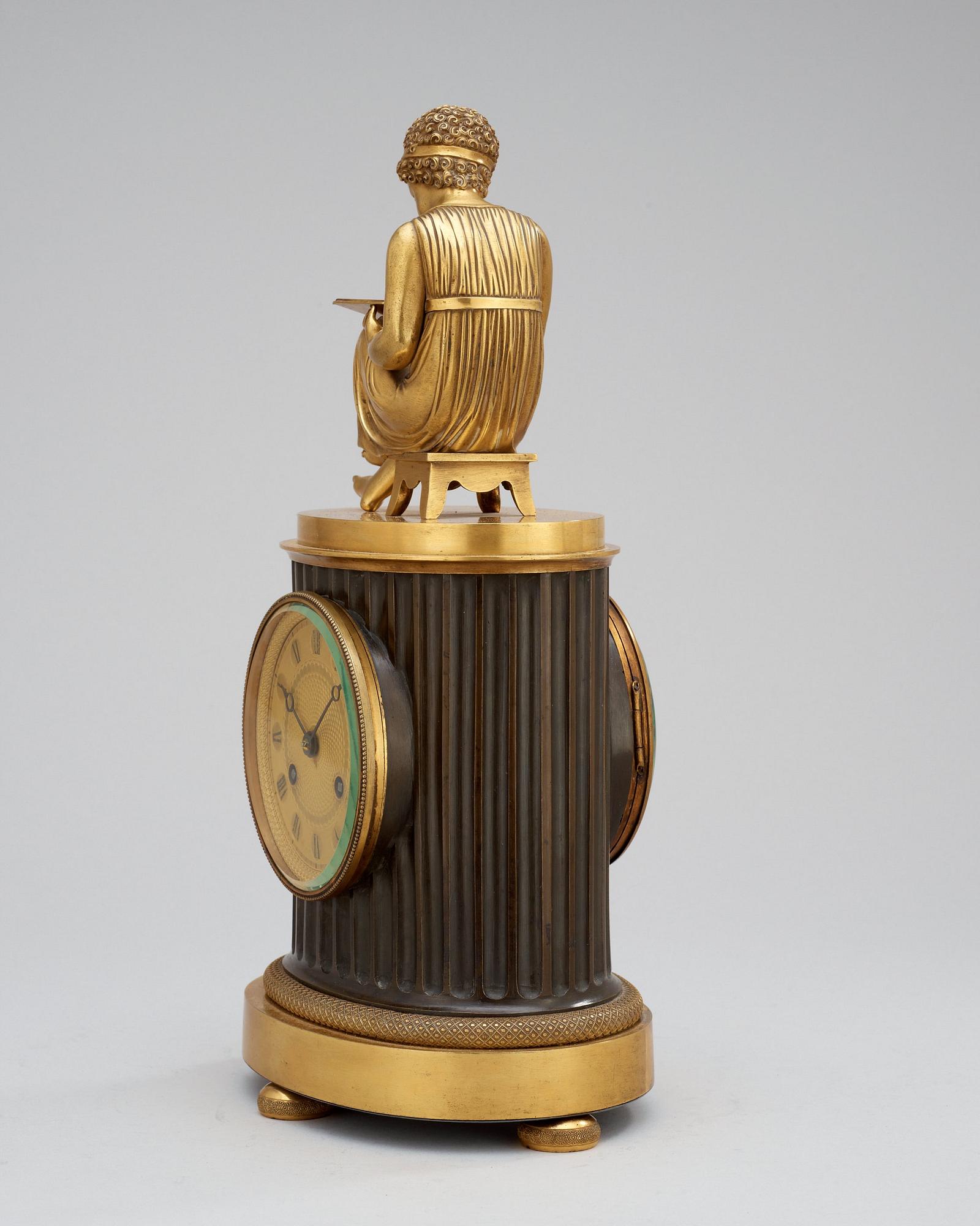 BORDSPENDYL. Frankrike, 1800-talets början. Empire.
