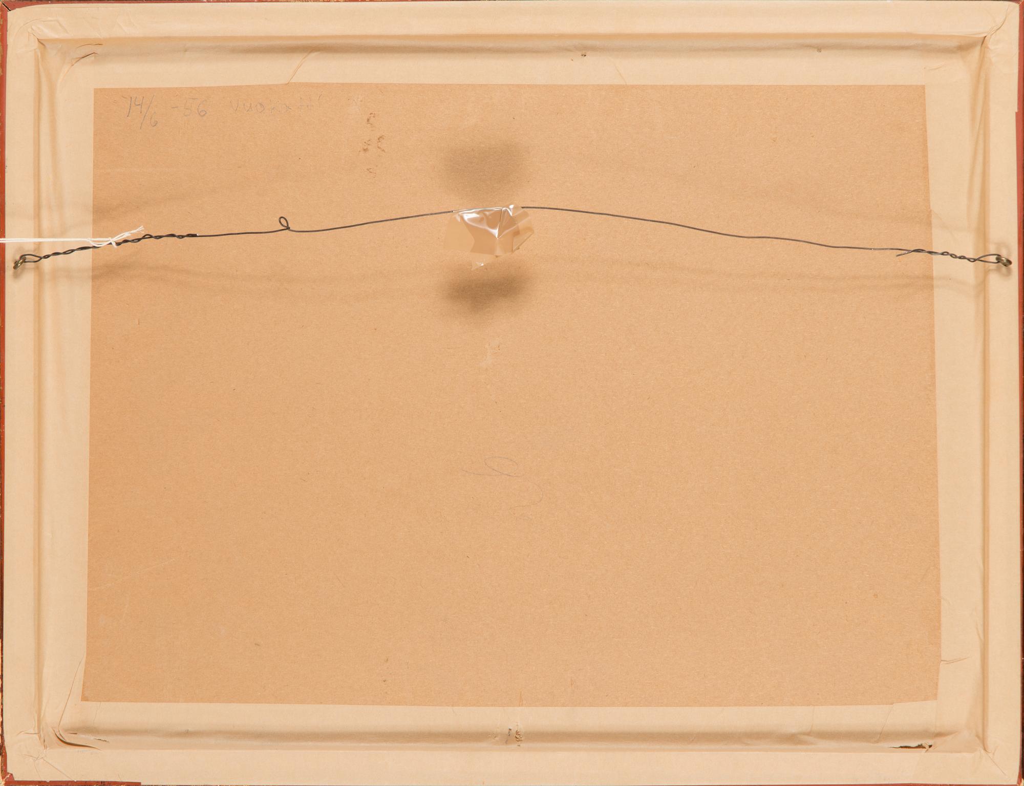 Mikko Laasio, olja på papper, signerad och daterad-56.