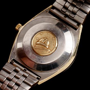 ARMBANDSUR, guld på stål, Omega Automatic Chronometer Officially Certified, Constellation.
