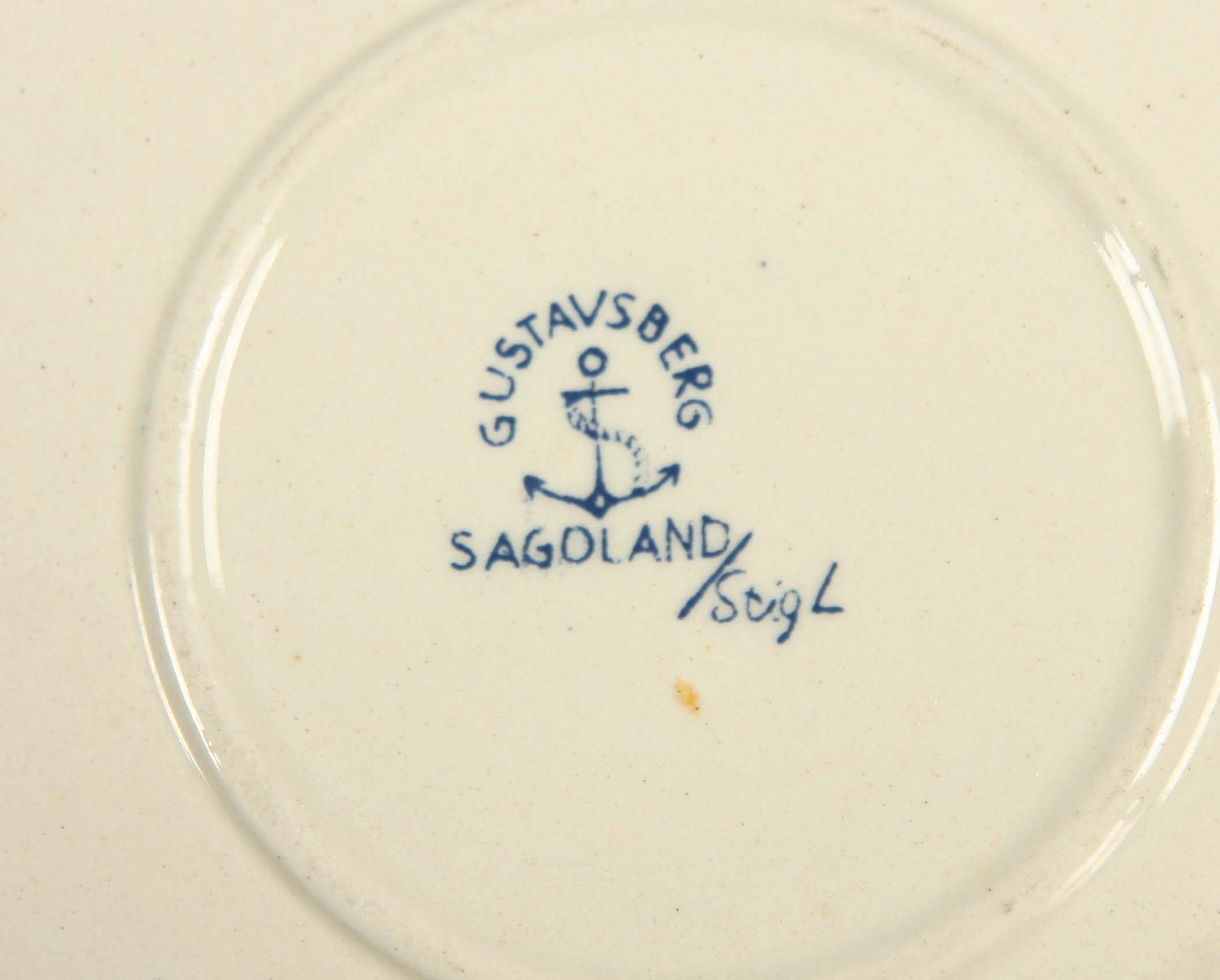 PARTI PORSLIN, 18 delar, Stig Lindberg, Hertha Bengtsson samt Marianne Westman.