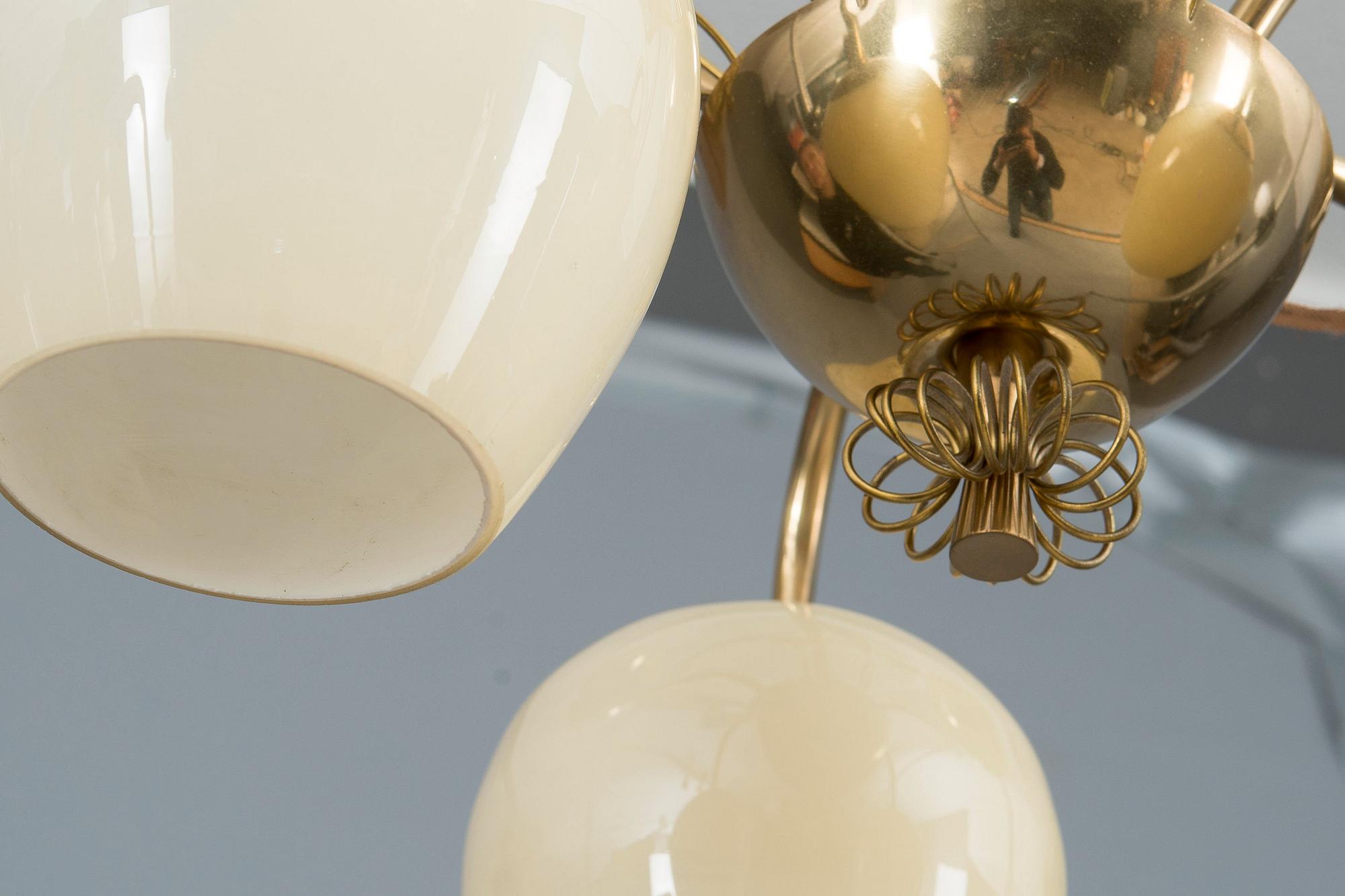 Paavo Tynell, PAAVO TYNELL, A SIX-LIGHT CEILING LAMP.