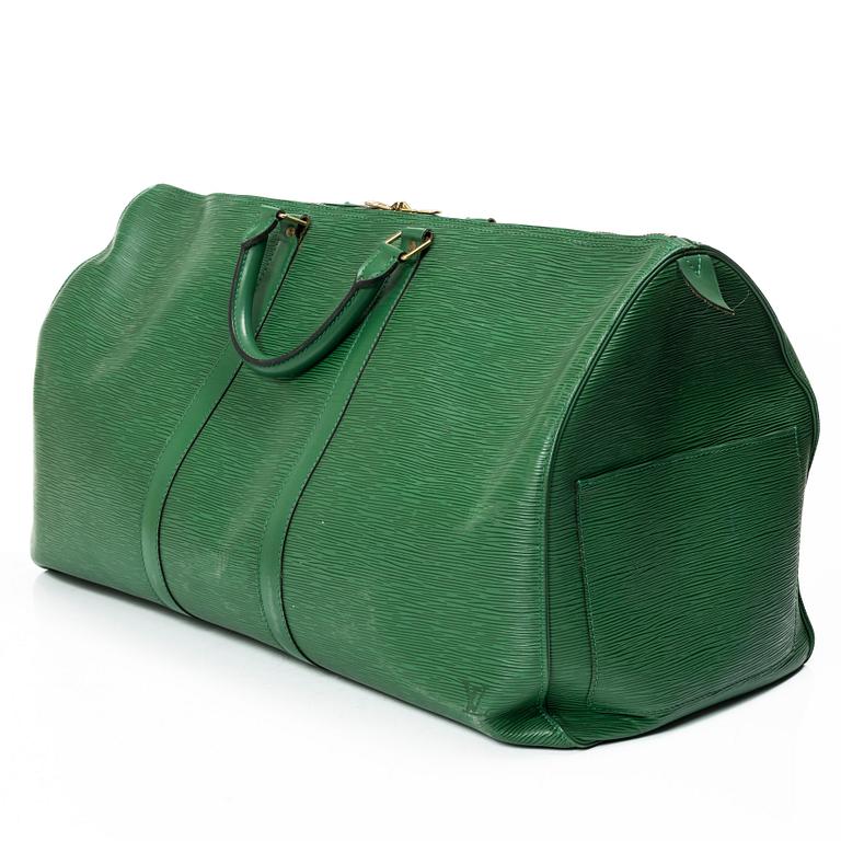 Louis Vuitton, weekend bag, "Keepall 55 Epi", 1994.