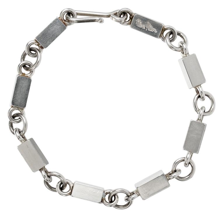 A Wiwen Nilsson sterling bracelet, Lund 1950.