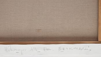 Stefan Lundgren, oil on canvas, signed and dated 2007.