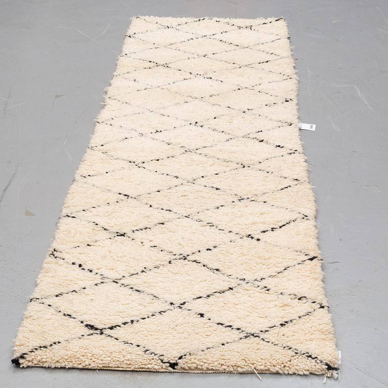 A moroccan runner, 274 x 78 cm.