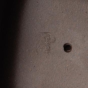 A group of Chinese yixing teapots, 1980s.