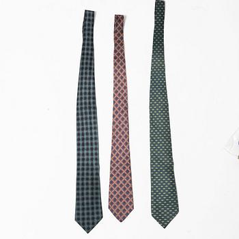 Hermès, ties, 3 pcs.