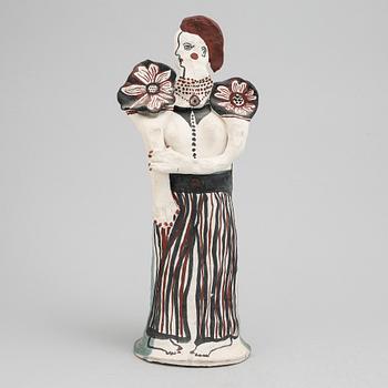 Ulrica Hydman-Vallien, skulptur, lergods, signerad.