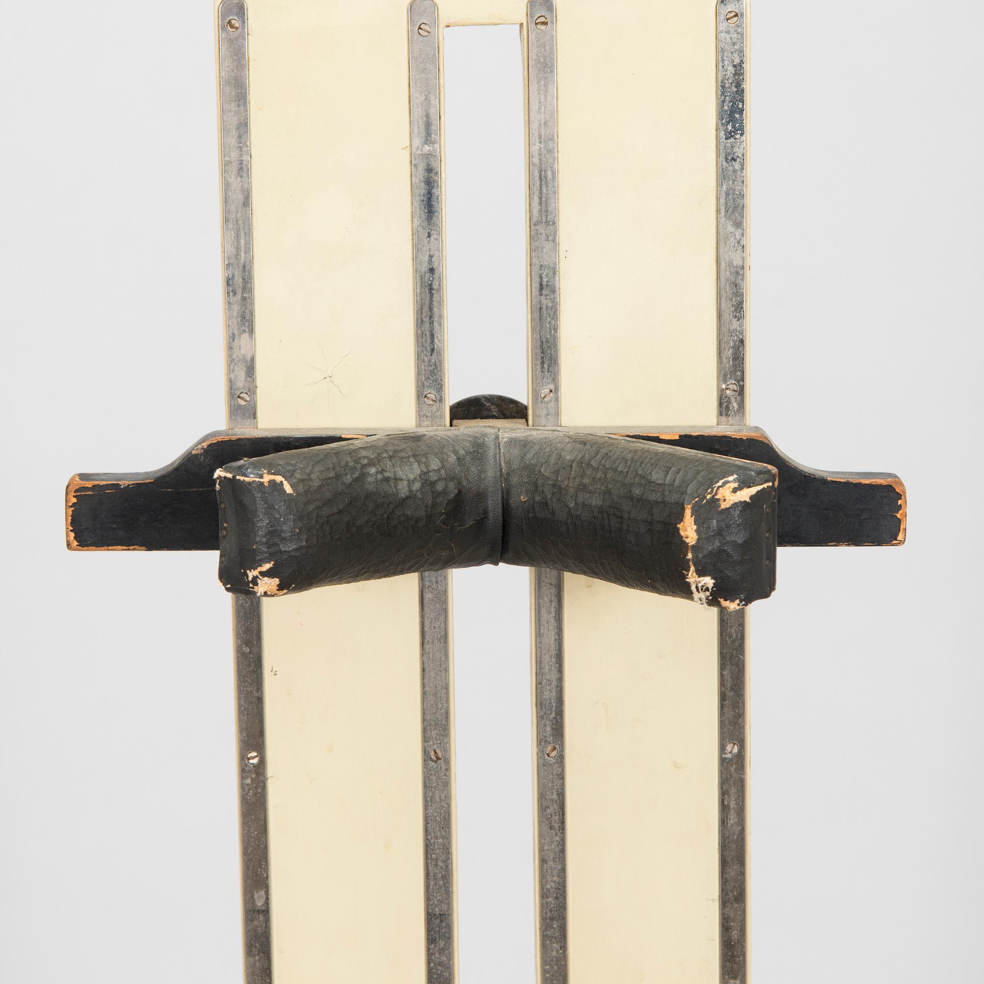 Röntgentuoli, 1900-luvun alkupuoli.