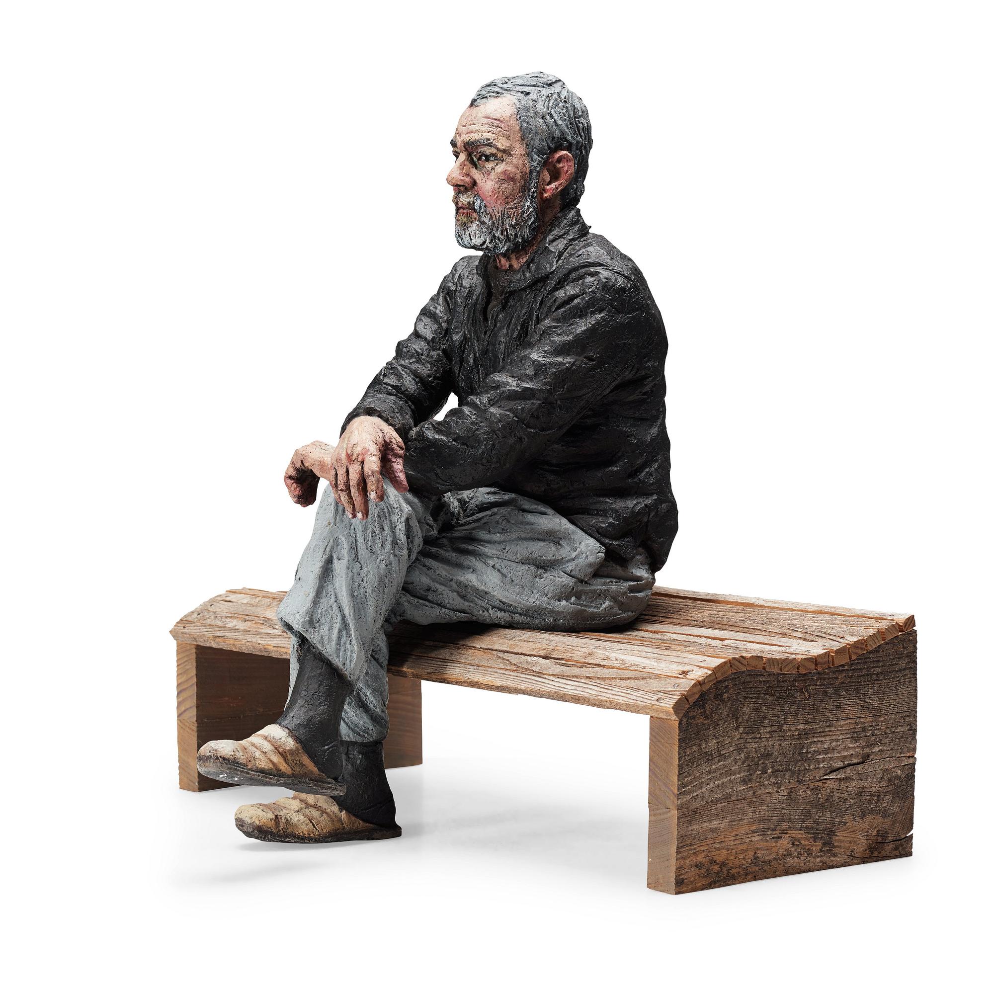 Sean Henry, "Maquette for John (Seated)".