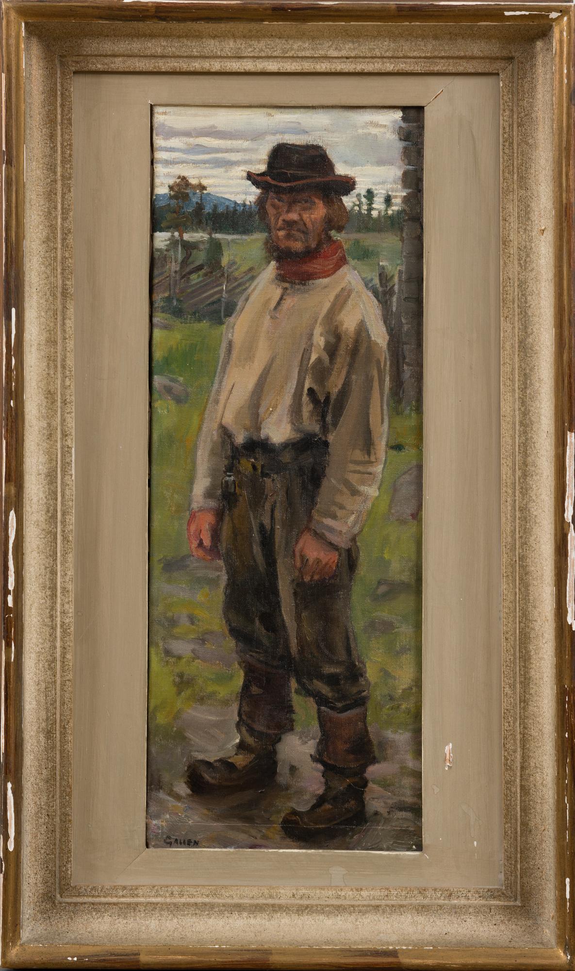 AKSELI GALLEN-KALLELA, "MIES PAANAJÄRVELTÄ".