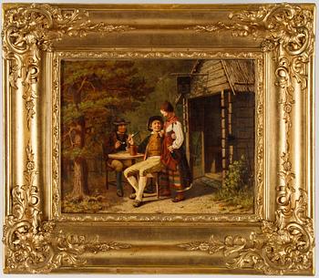 Per Eskilson, oil on canvas, signed.