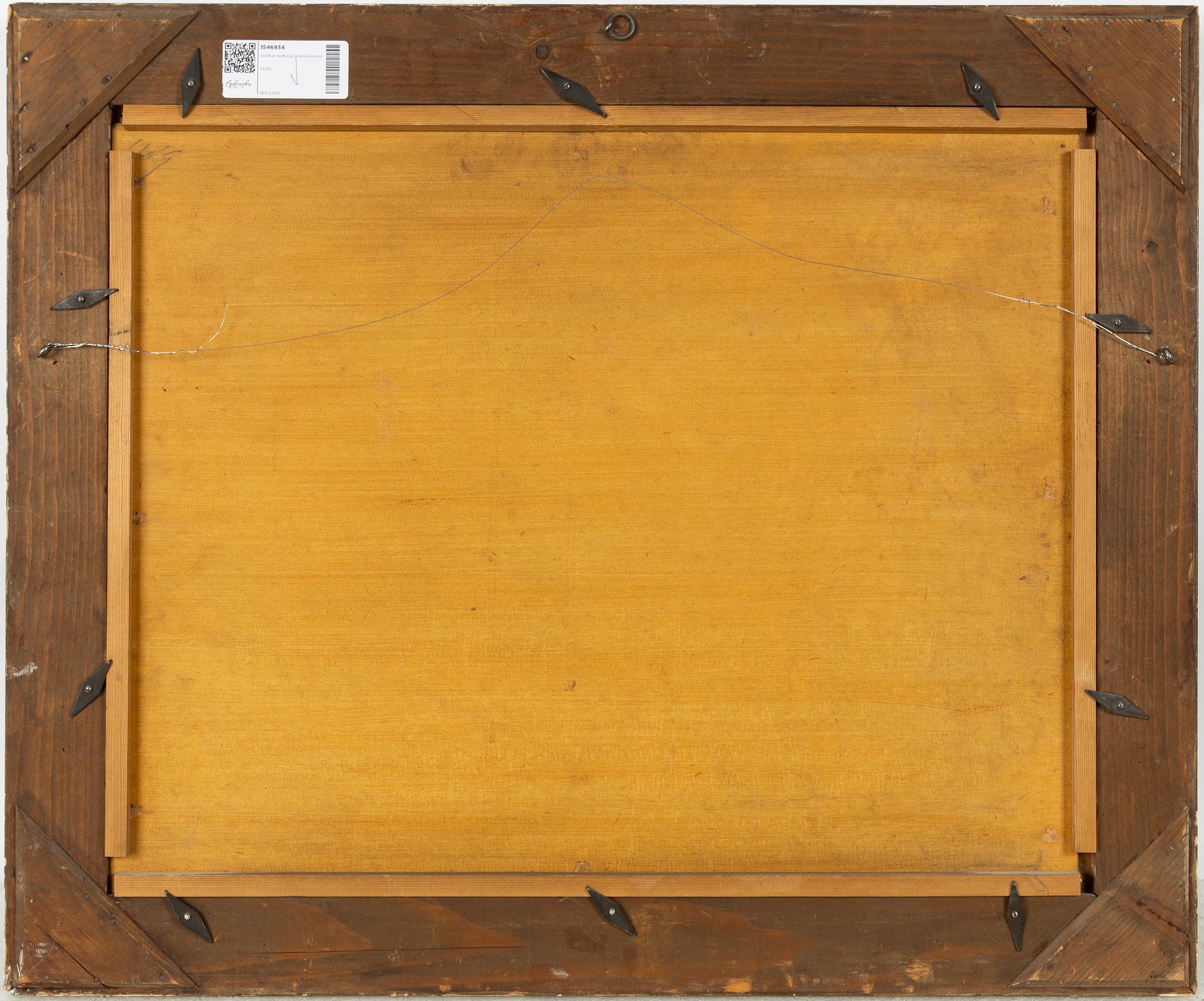 Stephan Sedlacek, Rokokointeriör.