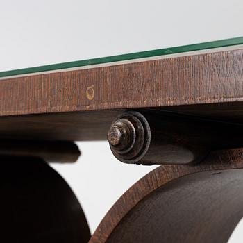 A coffee table, Art Deco style, modern manufacture.