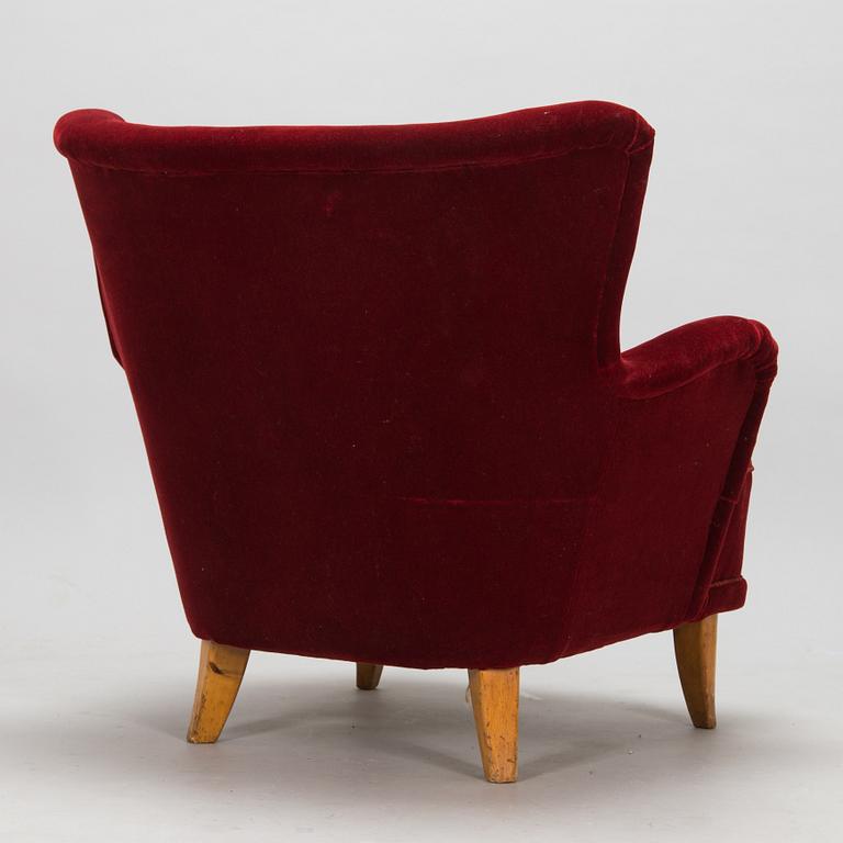 Ilmari Lappalainen, a 1950's 'Laila' armchair for Asko, Finland.