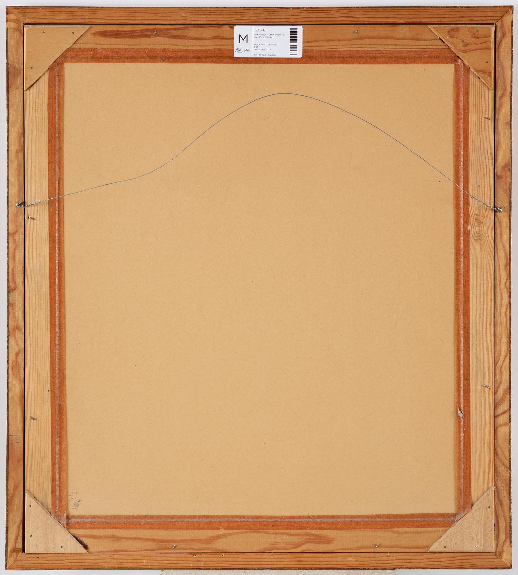 Marie Vassilieff, Untitled.