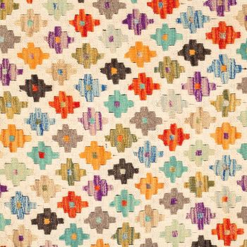 A rug, kilim, ca 246 x 176 cm.