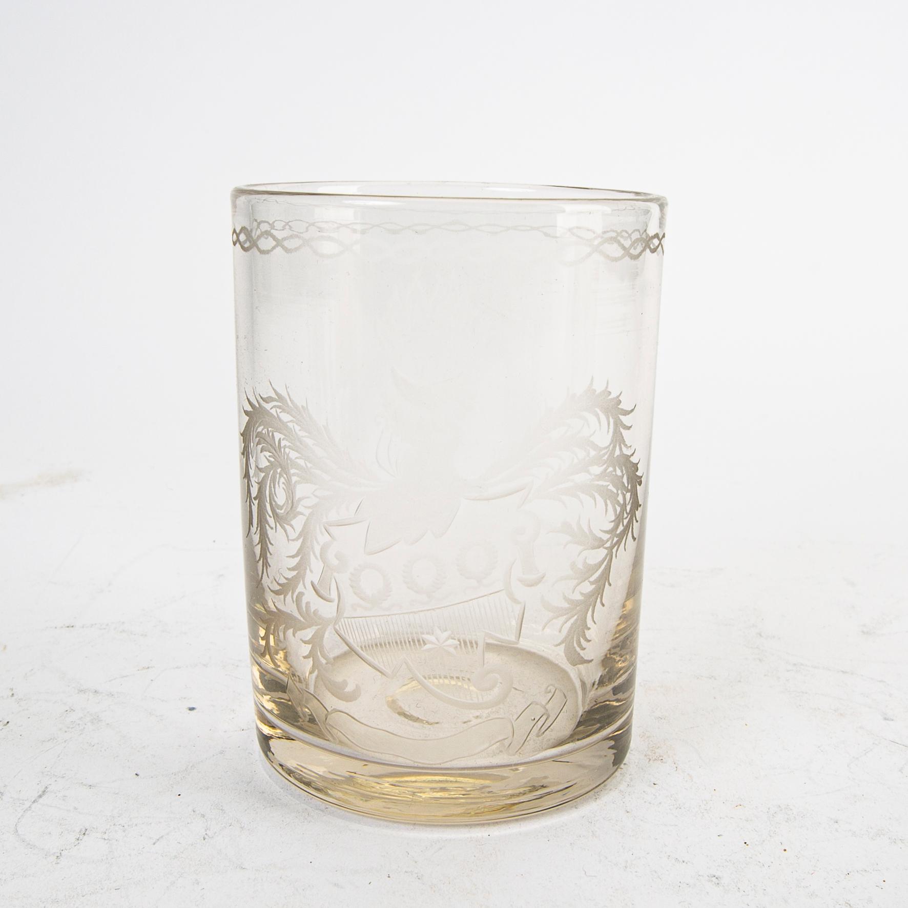 A set of 4+4+2 glasses 20th century.