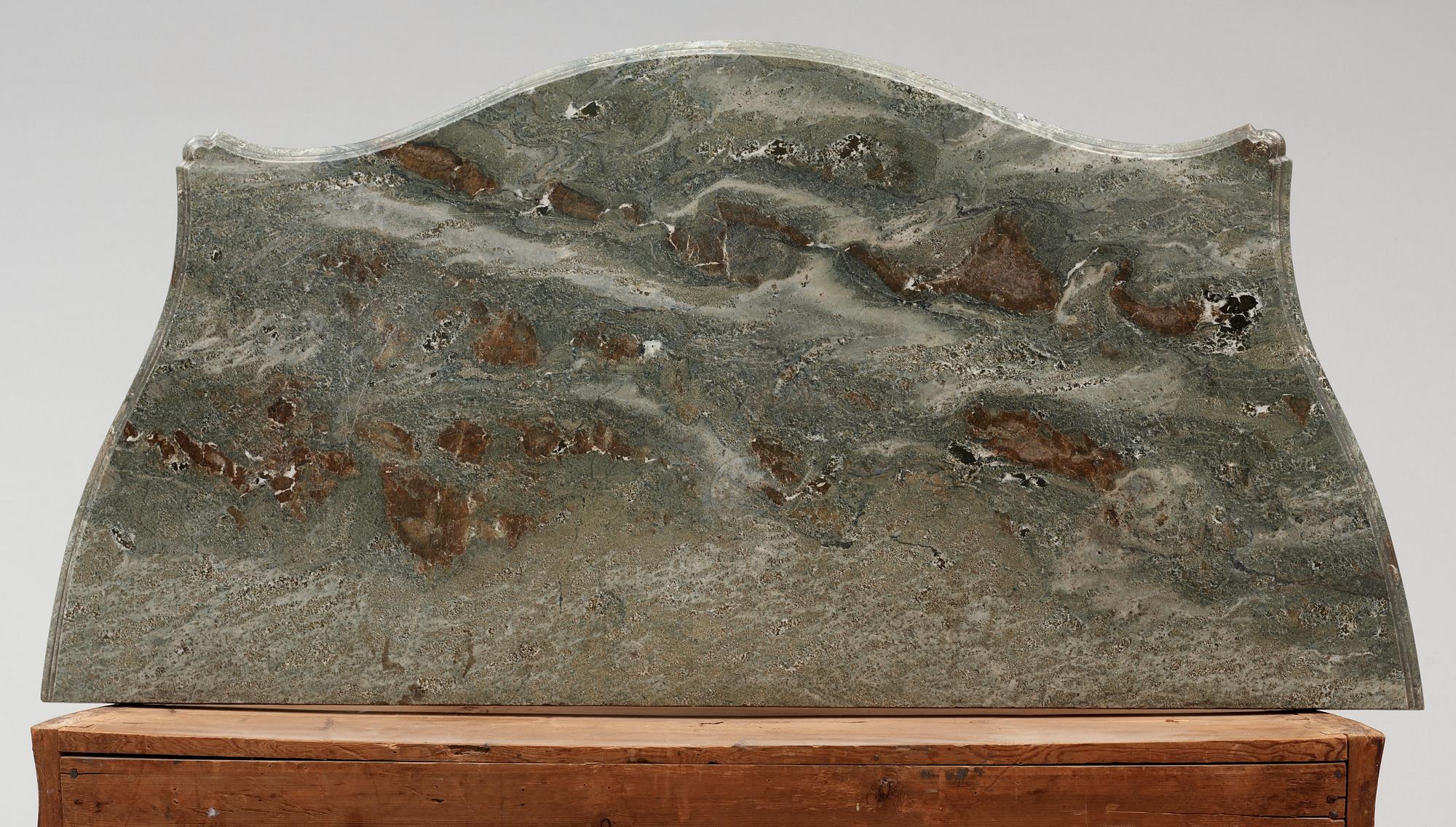 BYRÅ. Stockholmsarbete, 1700-talets andra hälft. Rokoko.
