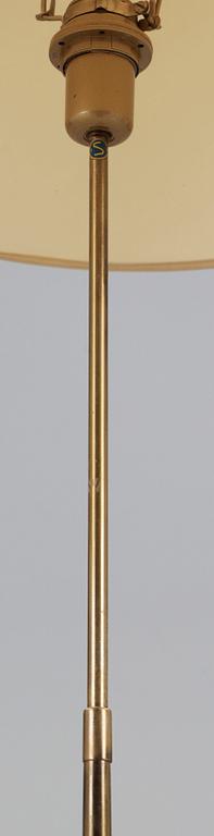 GOLVLAMPA, mässing, ASEA, 1900-talets andra hälft.