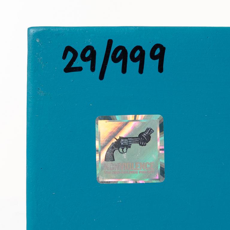 Non-Violence Art Project, "Non-Violence Twilight Blue".