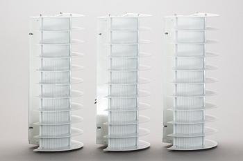 VÄGGLAMPOR, 3 st,  Borens, 1900-talets senare del.