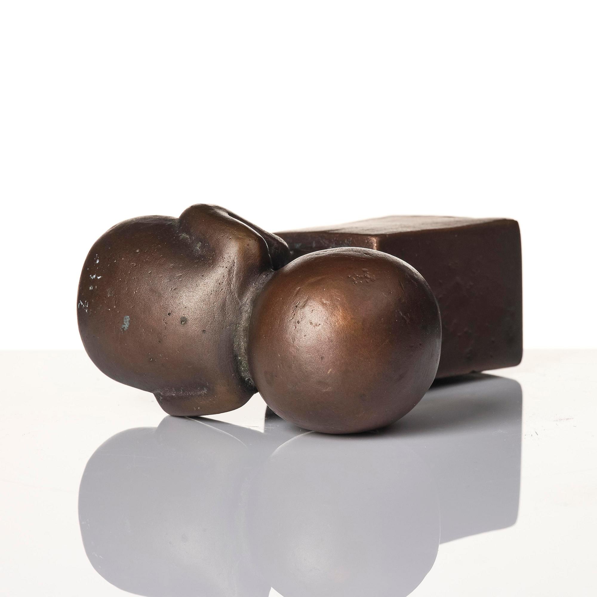 Lisa Larson, skulptur, "Myran", brons, Scandia Present, ca 1978, ed. 411/999.