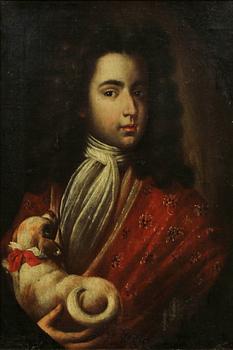 OKÄND KONSTNÄR, olja på duk,  1700-tal.