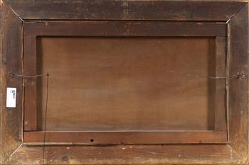 HANS EMIL JAHN, tillskriven, olja på duk, sign o dat 1884.