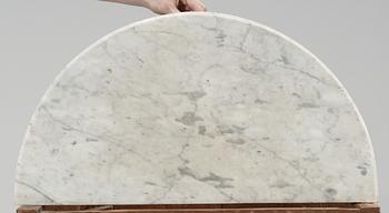 A Gustavian late 18th Century console table.