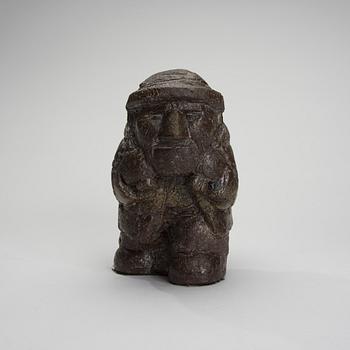 VILJO MÄKINEN, skulptur, keramik, signerad V.M. och daterad 62.