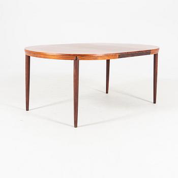 A Severin Hansen jacaranda dining table 1960s Denmark.