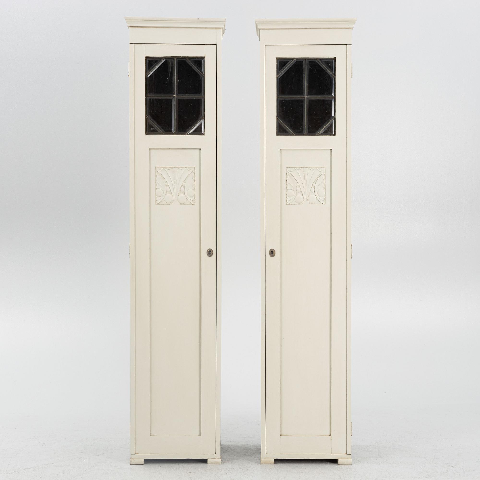 A pair of cabinets, early 20th Century.