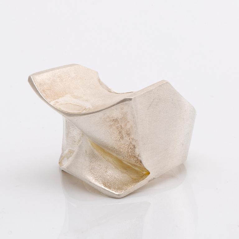 LAPPONIA ring silver, Finland 1980, size 53.