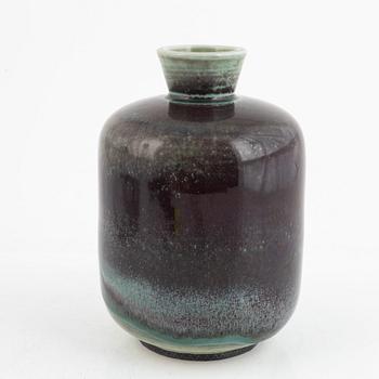 Berndt Friberg, a stoneware vase, Gustavsbergs studio, 1974.